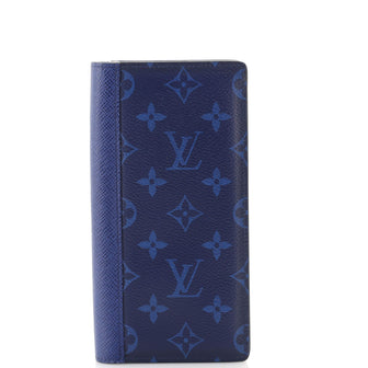 Louis Vuitton Brazza Wallet Monogram Taigarama