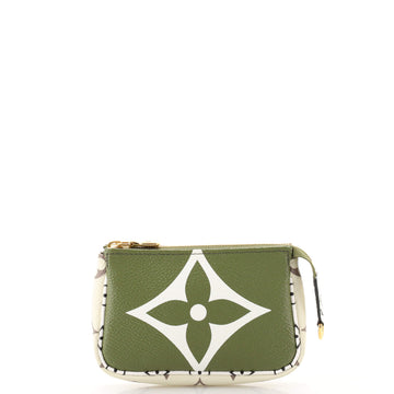Louis Vuitton Pochette Accessoires Limited Edition Colored Monogram Giant Mini