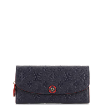 Louis Vuitton Emilie Wallet Limited Edition Blooming Flowers Monogram Empreinte Leather