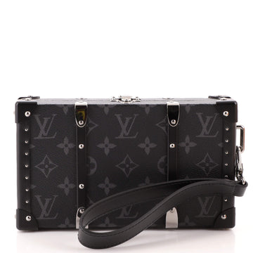 Louis Vuitton Wallet Trunk Clutch Monogram Eclipse Canvas
