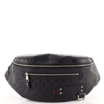 Gucci Waist Bag Guccissima Leather Large