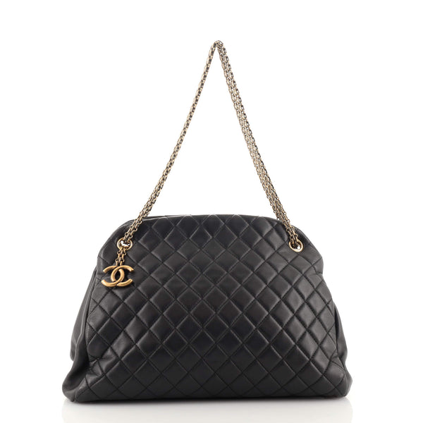 Just Mademoiselle Bag Quilted Lambskin Large