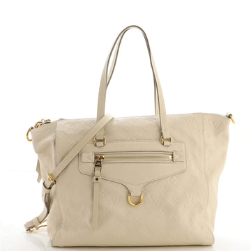 Louis Vuitton Lumineuse Handbag Monogram Empreinte Leather PM