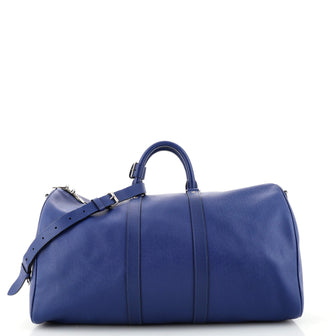 Louis Vuitton Keepall Bandouliere Bag Taiga Leather 50