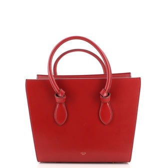 Celine Tie Knot Tote Smooth Leather Mini