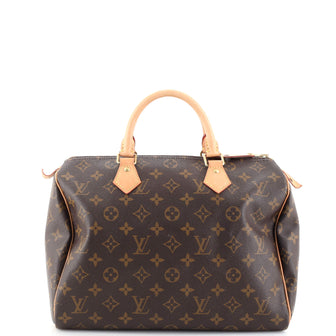 Louis Vuitton Speedy Handbag Monogram Canvas 30