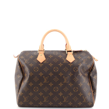 Louis Vuitton Speedy Handbag Monogram Canvas 30