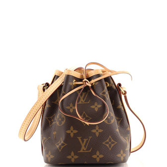Louis Vuitton Noe Handbag Monogram Canvas Nano