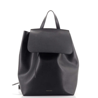 Mansur Gavriel Drawstring Backpack Leather Large