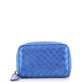 Bottega Veneta Zip Coin Purse Intrecciato Nappa