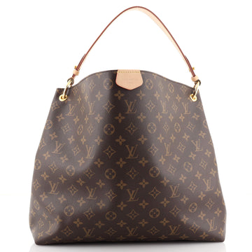 Louis Vuitton Graceful Handbag Monogram Canvas MM