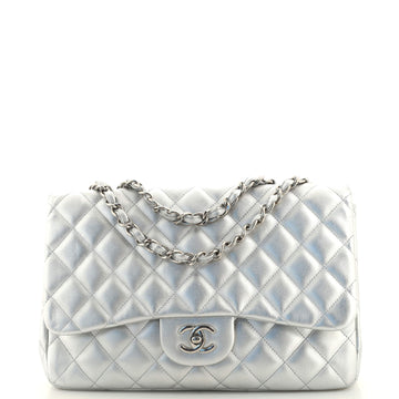 Chanel Classic Single Flap Bag Quilted Lambskin Jumbo