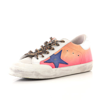 Golden Goose Women's Superstar Sneakers Printed Leather