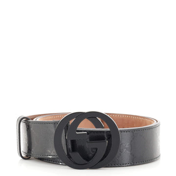 Gucci Interlocking G Belt GG Imprime Wide