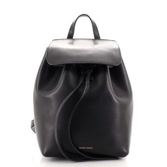 Mansur Gavriel Drawstring Backpack Leather Mini