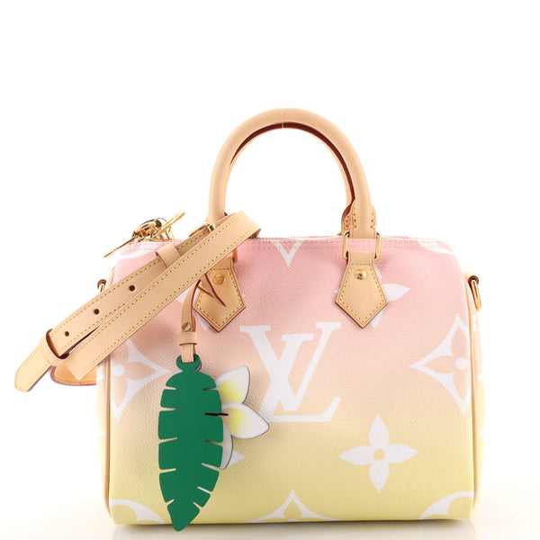 Louis Vuitton Speedy Pink Bandouliere 25 Summer By The Pool collection