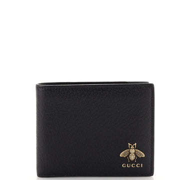 Gucci Animalier Bifold Wallet Leather Compact
