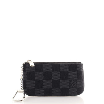 Louis Vuitton Key Pouch Damier Graphite