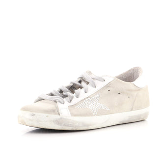 Golden Goose Women's Superstar Sneakers Embellished Suede