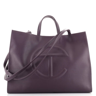 Telfar Shopping Tote Faux Leather Large