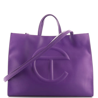 Telfar Shopping Tote Faux Leather Large