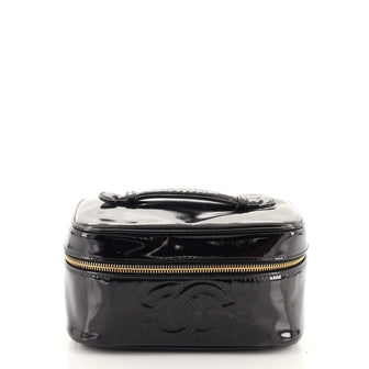 Chanel Vintage Timeless Cosmetic Case Patent