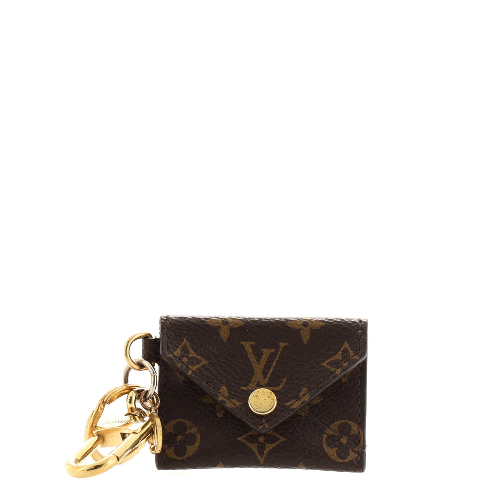 Louis Vuitton Kirigami Pouch Bag Charm and Key Holder Monogram Canvas Brown  1419494