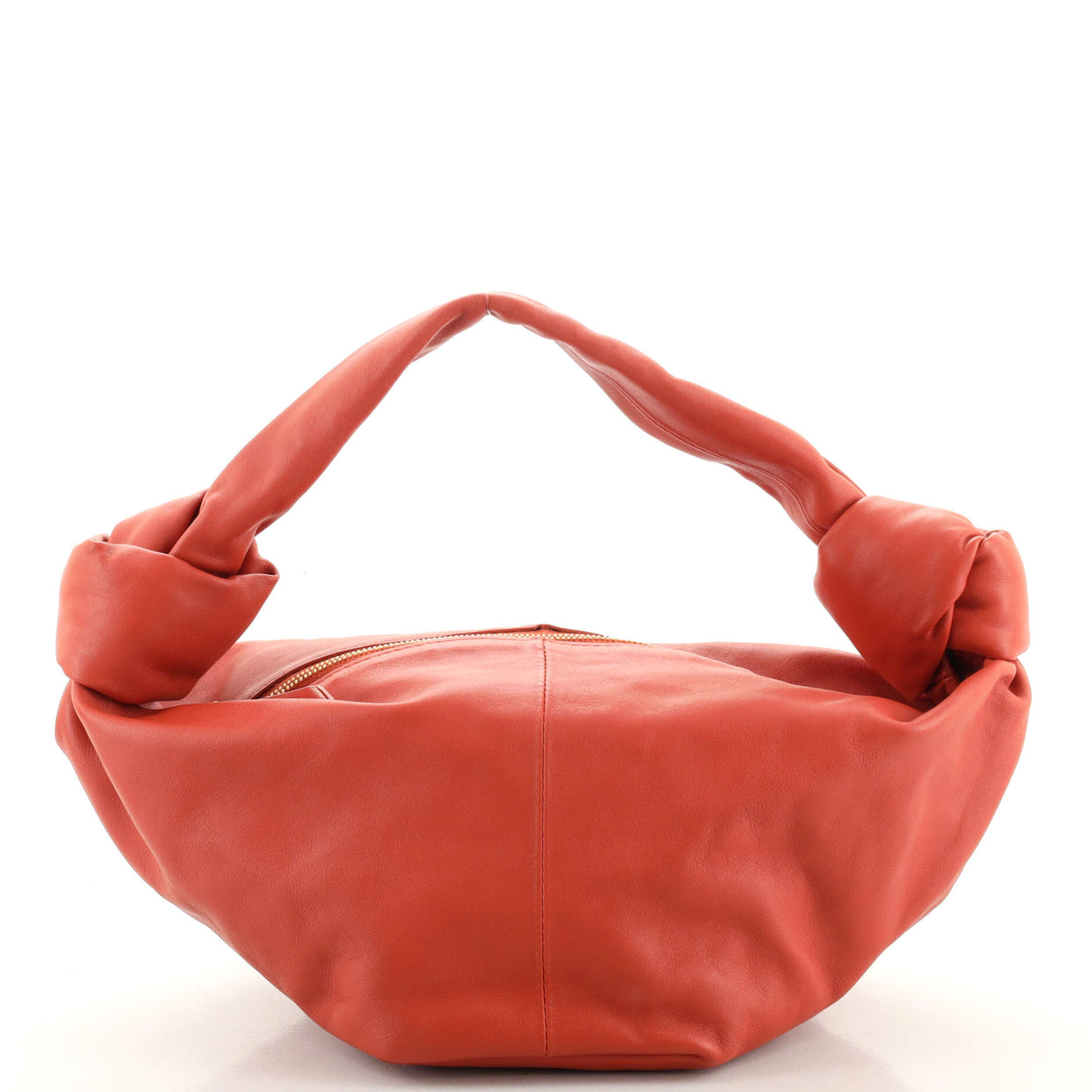 Bottega Jodie Hobo Leather Mini Orange 1868532