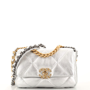 Chanel 19 Flap Bag Quilted Leather Medium