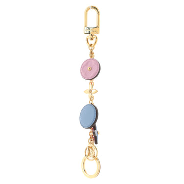 Louis Vuitton Preppy Flowers Bag Charm and Key Holder Metal and Leather