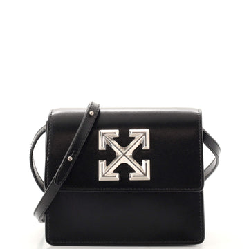 Off White Jitney 0.7 Crossbody Belt Bag Leather