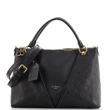 Louis Vuitton V Tote Monogram Empreinte Leather MM