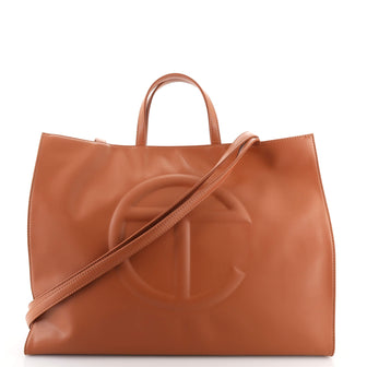 Telfar Shopping Tote Faux Leather Large