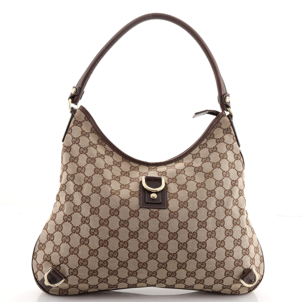 Gucci Abbey D-Ring Hobo GG Canvas Large Brown 1868961