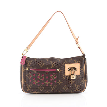 Louis Vuitton Pochette Accessoires Perforated Monogram Canvas Brown 1869201