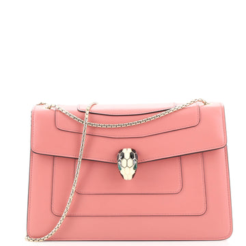 Bvlgari Serpenti Forever Shoulder Bag Leather Medium