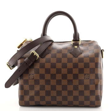 Louis Vuitton Speedy Bandouliere Bag Damier 25