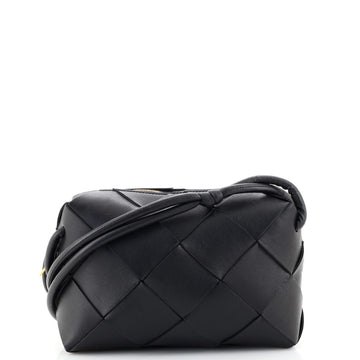Bottega Veneta Cassette Camera Crossbody Bag Maxi Intrecciato Leather Small