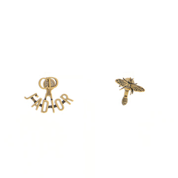 Christian Dior J'Adior Bee Stud Earrings Metal