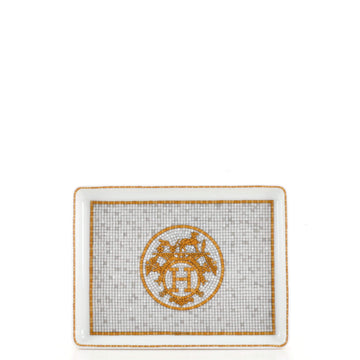 Hermes Mosaique au 24 Sushi Tray Printed Porcelain
