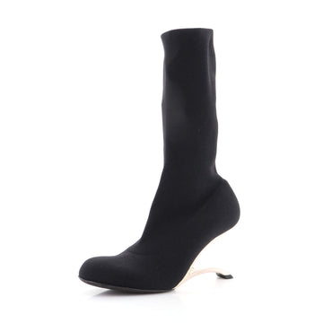 Alexander McQueen Women's Arc Knit Boot Fabric