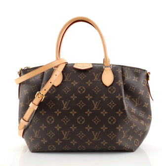 Louis Vuitton Turenne Handbag Monogram Canvas MM