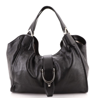 Gucci Soft Stirrup Tote Leather Medium