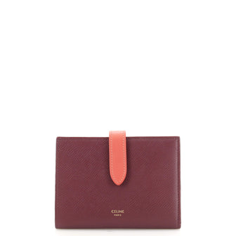 Celine Multifunction Strap Wallet Leather Medium
