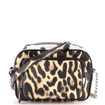 Burberry Camera Bag Printed Leather Small