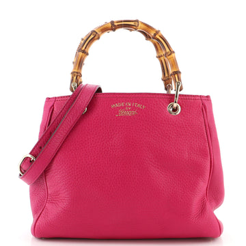Gucci Bamboo Shopper Tote Leather Small