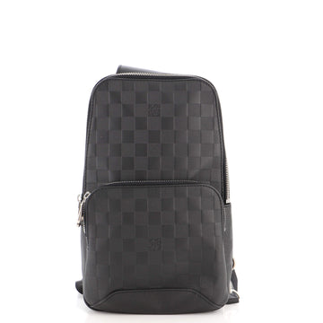 Louis Vuitton Avenue Sling Bag Damier Infini Leather