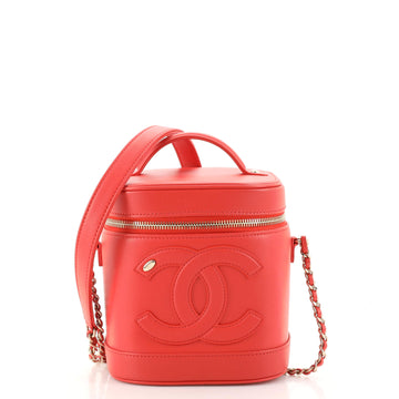Chanel CC Mania Vanity Case Lambskin