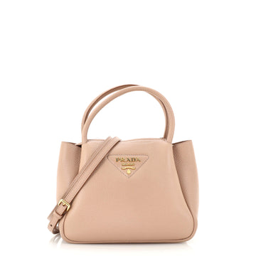 Prada Zipped Tote Leather Small
