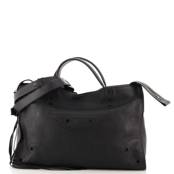 Balenciaga Blackout City Bag Leather Medium